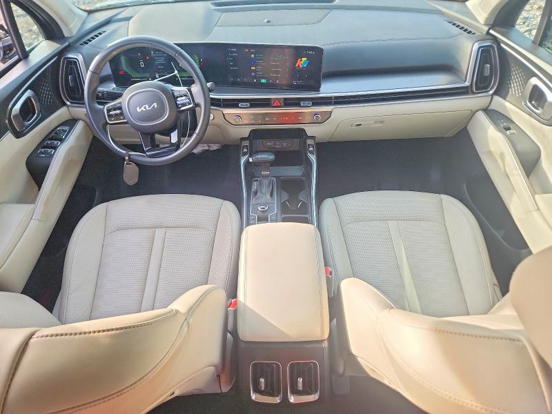2025 Kia Sorento VIN 5XYRL4JC4SG355300 COPART salvage auction — FRONT END, Ny - Mv-907A Salvage Certificate, sold $7,300 on 2026-08-24 (photo 8)