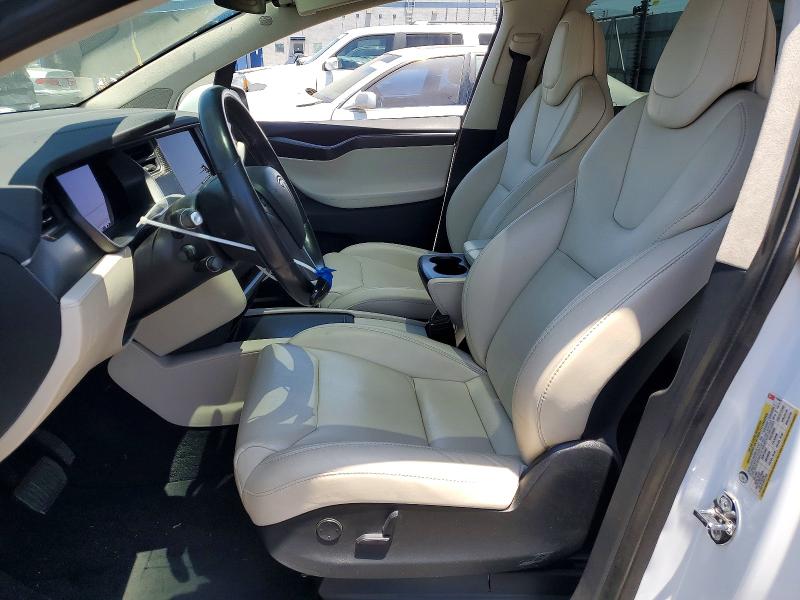 2019 Tesla Model x VIN 5YJXCAE25KF152947 COPART salvage auction — REAR END, Ca - Salvage Certificate, sold $12,900 on 2026-07-22 (photo 7)
