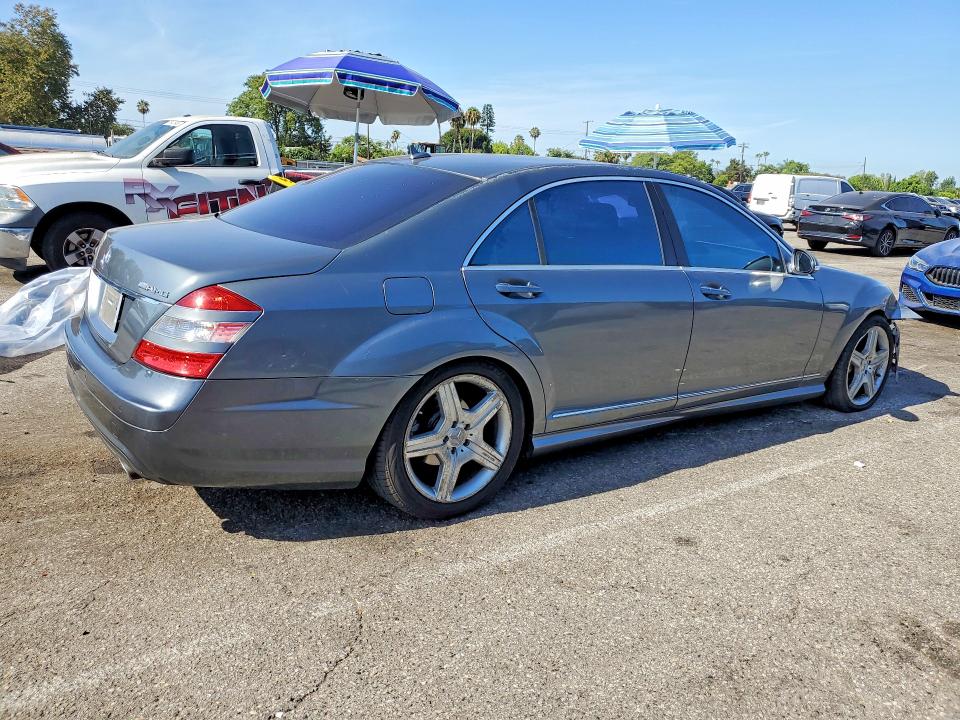 2008 Mercedes-benz S class VIN WDDNG71X68A234659 COPART salvage auction — FRONT END, CA - SALVAGE CERTIFICATE, sold $850 on 2026-07-31 (photo 3)