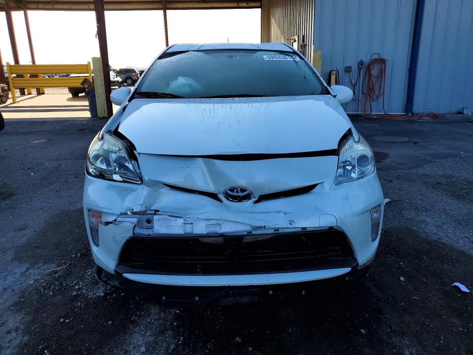 2015 Toyota Prius VIN JTDKN3DU7F1976899 COPART salvage auction — FRONT END, Salvage Title, sold $1,500 on 2026-07-24 (photo 5)