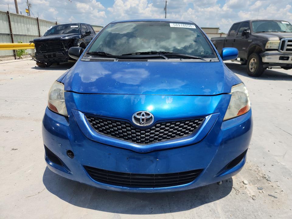 2010 Toyota Yaris VIN JTDBT4K38A1397225 COPART salvage auction — FRONT END, TX - SALVAGE VEHICLE TITLE, sold $175 on 2026-07-21 (photo 5)