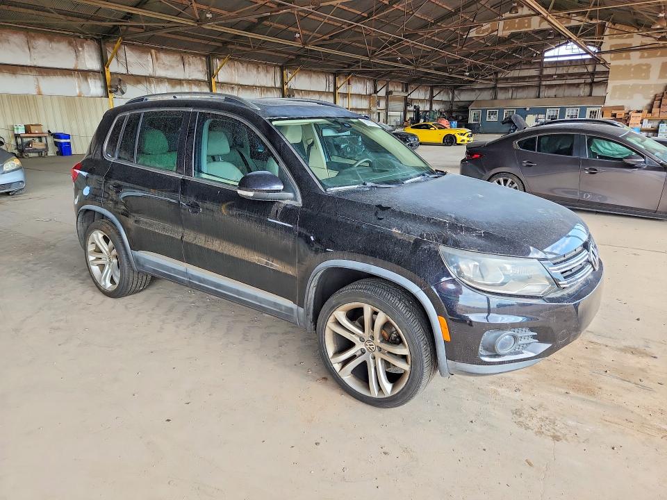 2013 Volkswagen Tiguan VIN WVGAV3AXXDW621716 COPART salvage auction — MECHANICAL, Az - Certificate Of Title, sold $175 on 2026-07-29 (photo 4)