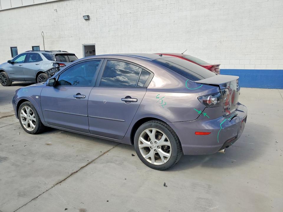 2008 Mazda 3 VIN JM1BK32F281127778 COPART salvage auction — REAR END, UT - SALVAGE CERTIFICATE (P), sold $150 on 2026-07-20 (photo 2)