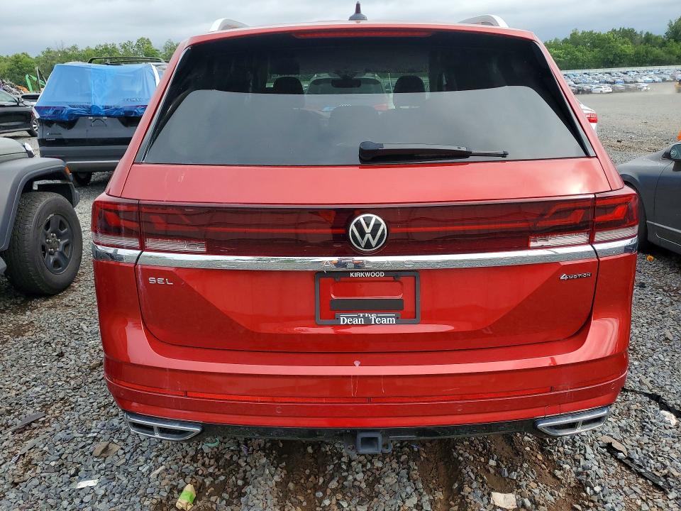 2025 Volkswagen Atlas VIN 1V2FR2CAXSC505883 COPART salvage auction — WATER/FLOOD, Mo - Salvage Certificate Of Title (P), sold $3,800 on 2026-07-31 (photo 6)