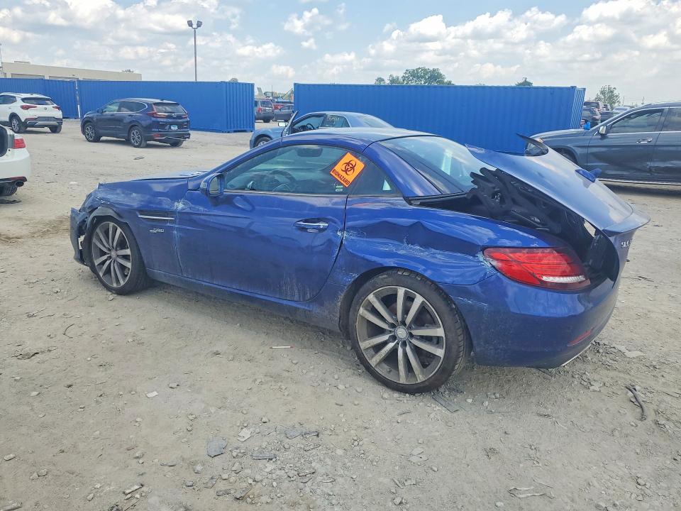 2017 Mercedes-benz Slc-klasse VIN WDDPK3JA8HF127014 COPART salvage auction — FRONT END, OH - CERT OF TITLE-SALVAGE, sold $1,650 on 2026-08-04 (photo 2)