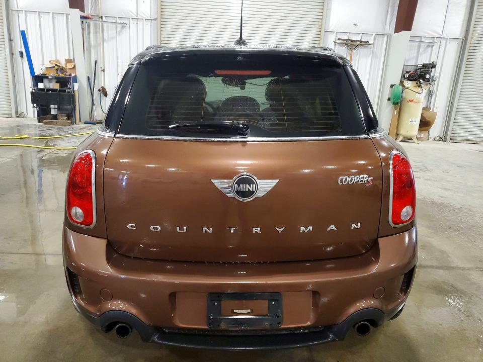 2013 Mini VIN WMWZC5C5XDWP34101 COPART salvage auction — FRONT END, TN - SALVAGE CERTIFICATE, sold $450 on 2026-08-03 (photo 6)
