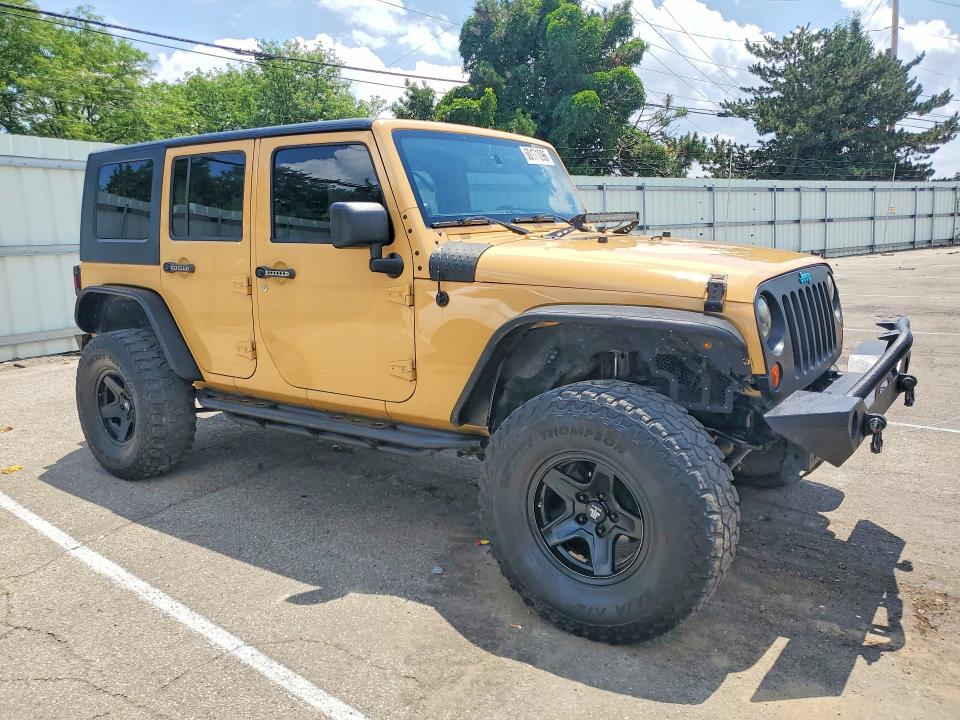 2013 Jeep Wrangler unlimited VIN 1C4BJWDG0DL698243 COPART salvage auction — FRONT END, OH - CERT OF TITLE-SALVAGE, sold $7,400 on 2026-07-22 (photo 4)