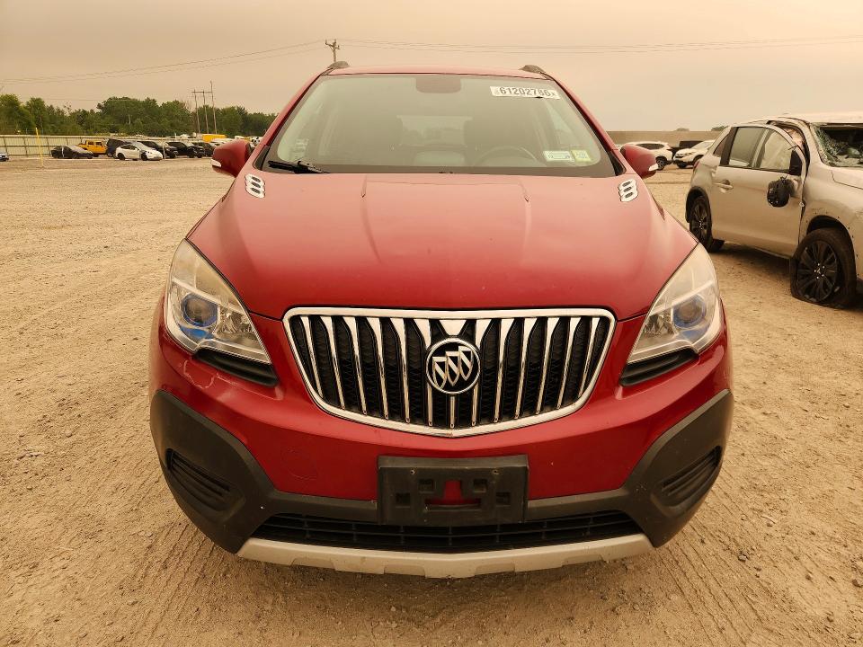 2016 Buick Encore VIN KL4CJASB2GB552526 COPART salvage auction — SIDE, NY - MV-907A SALVAGE CERTIFICATE, sold $400 on 2026-07-27 (photo 5)