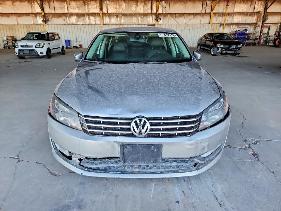 2012 Volkswagen Passat VIN 1VWCM7A39CC104229 COPART salvage auction — FRONT END, AZ - CERTIFICATE OF TITLE, sold $475 on 2026-07-29 (photo 5)