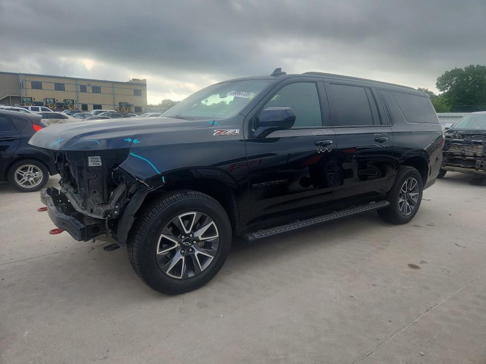2022 Chevrolet Suburban VIN 1GNSKDKD0NR228763 — COPART salvage auction photo