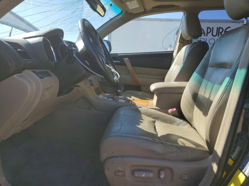 2009 Toyota Highlander hybrid VIN JTEEW44A492031828 COPART salvage auction — FRONT END, CA - SALVAGE CERTIFICATE, sold $850 on 2026-07-28 (photo 7)
