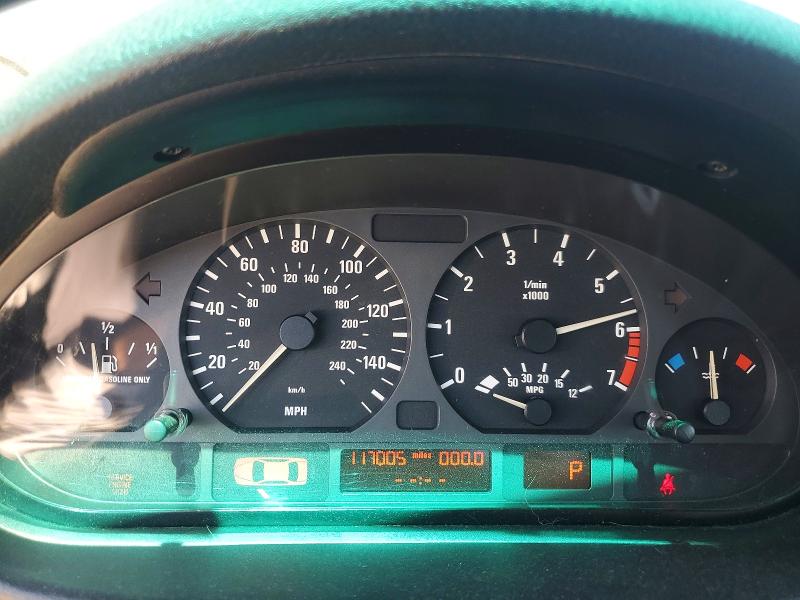 2002 BMW 3 series VIN WBAET37472NG80783 COPART salvage auction — MINOR DENT/SCRATCHES, Ca - Dis/Dlr/Exp Only Clean Title, sold $450 on 2026-07-28 (photo 9)