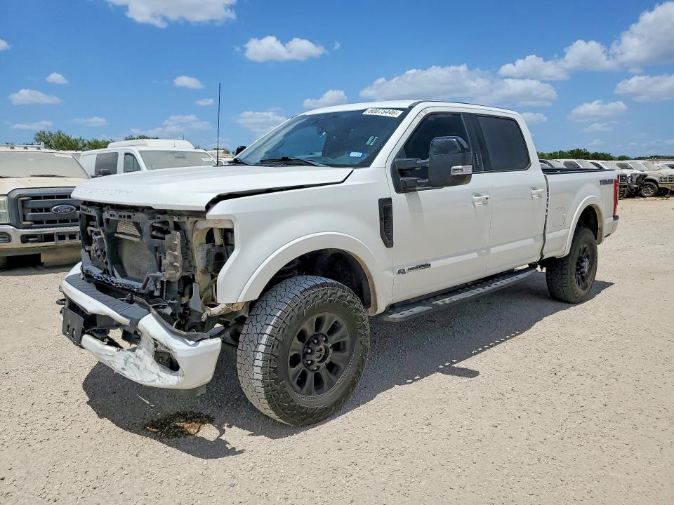 2022 Ford F250 VIN 1FT8W2BT2NEE82369 COPART salvage auction — FRONT END, TX - SALVAGE VEHICLE TITLE, sold $24,700 on 2026-08-27 (photo 1)