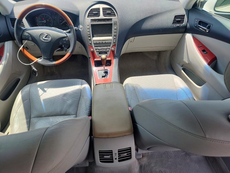 2008 Lexus Es 350 VIN JTHBJ46G982224481 COPART salvage auction — FRONT END, Ma - Cert Of Title-Reconstrctd Coll, sold $125 on 2026-07-29 (photo 8)