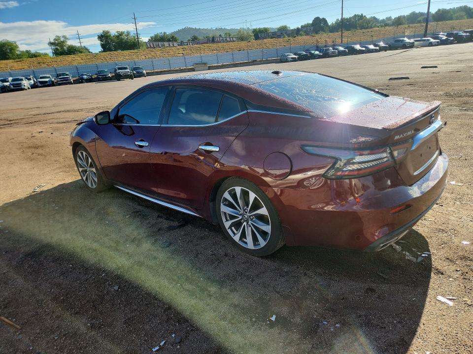2021 Nissan Maxima VIN 1N4AA6FV5MC503394 COPART salvage auction — FRONT END, Co - Salvage Title, sold $7,100 on 2026-09-04 (photo 2)