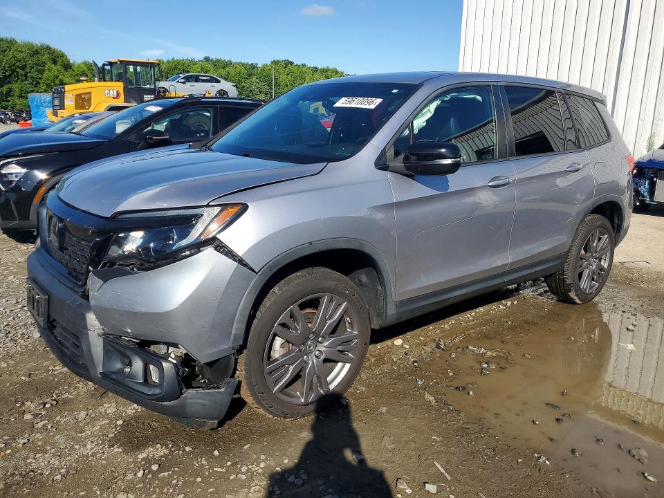 2021 Honda Passport VIN 5FNYF8H51MB010172 — COPART salvage auction photo