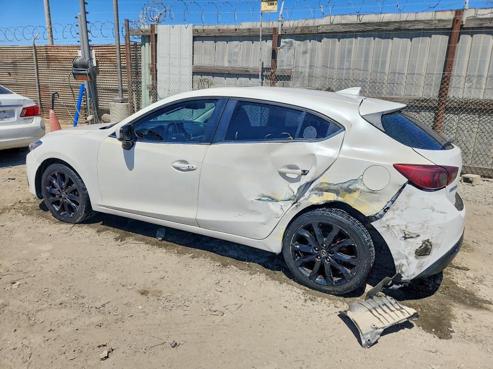 2016 Mazda 3 VIN JM1BM1M33G1281268 COPART salvage auction — REAR END, Ca - Salvage Certificate, sold $1,750 on 2026-07-16 (photo 2)