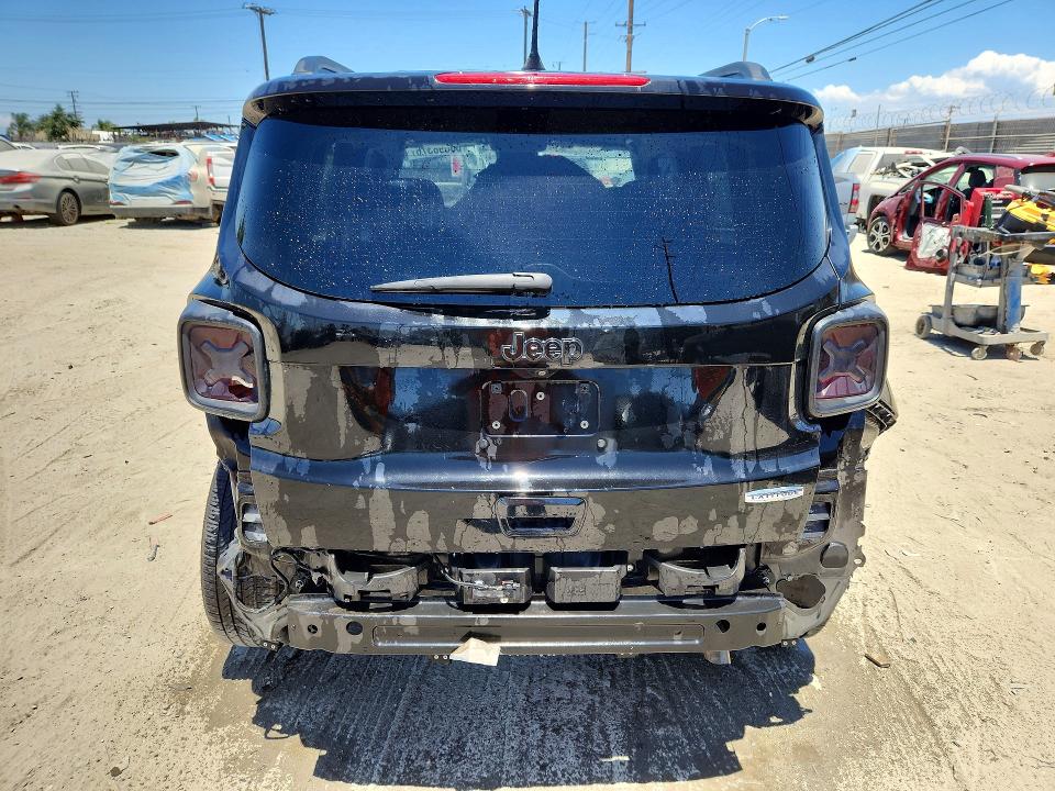 2019 Jeep Renegade VIN ZACNJABB2KPK68310 COPART salvage auction — REAR END, CA - SALVAGE CERTIFICATE, sold $2,500 on 2026-07-27 (photo 6)