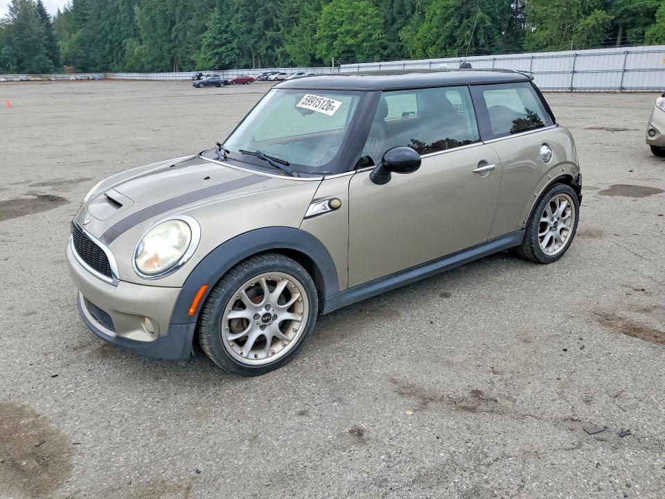 2007 Mini Cooper VIN WMWMF73577TL83361 COPART salvage auction — REAR END, Wa - Vehicle Cert Of Ownership-Titl, sold $600 on 2026-07-13 (photo 1)
