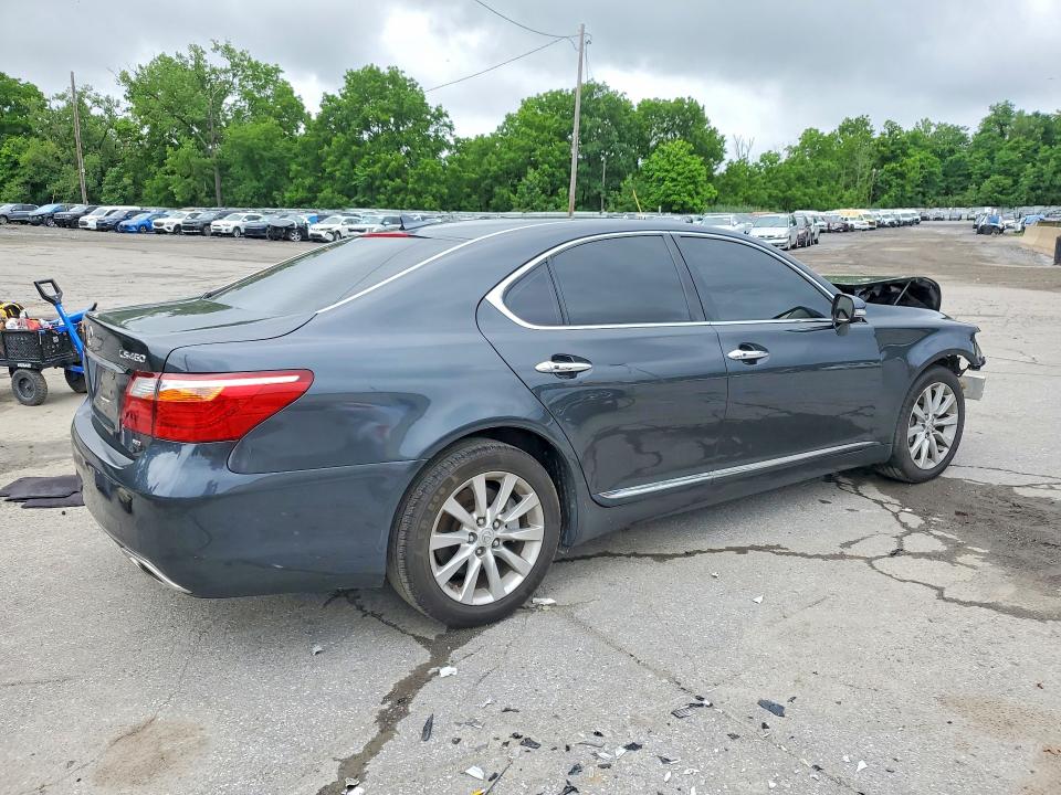 2011 Lexus Ls 460 VIN JTHCL5EF0B5009672 COPART salvage auction — FRONT END, NY - MV-907A SALVAGE CERTIFICATE, sold $525 on 2026-07-28 (photo 3)
