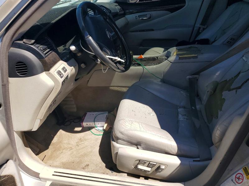 2007 Lexus Ls 460 VIN JTHBL46F975025025 COPART salvage auction — UNDERCARRIAGE, CA - CERTIFICATE OF TITLE (P), sold $175 on 2026-07-28 (photo 7)