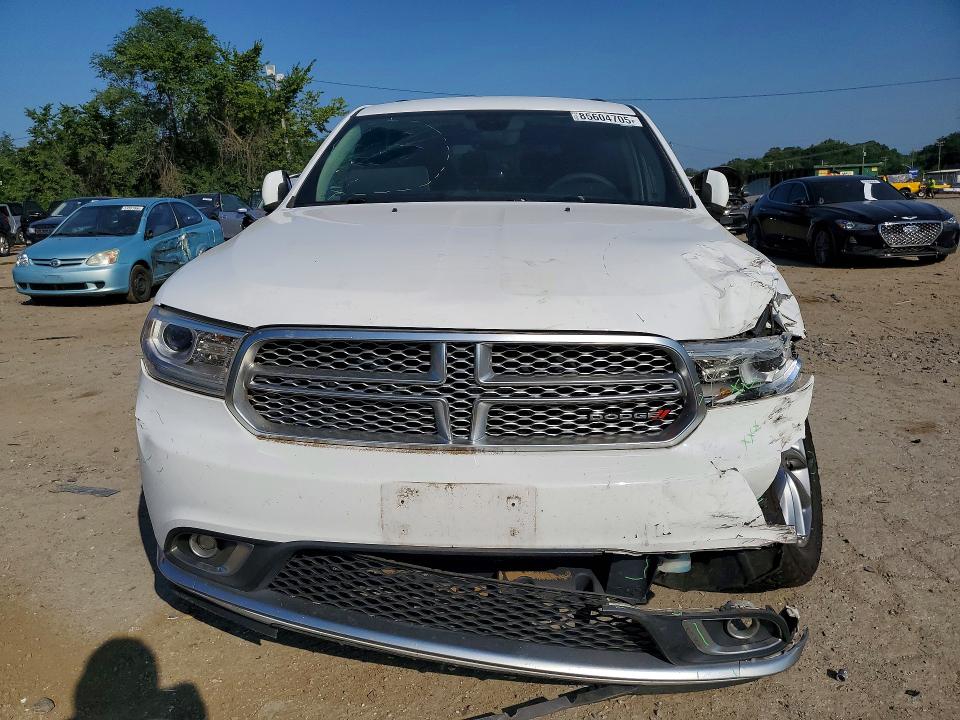2019 Dodge Durango VIN 1C4RDHAG7KC632887 COPART salvage auction — FRONT END, Md - Cert Of Salvage > 75% Damage, sold $3,200 on 2026-07-09 (photo 5)