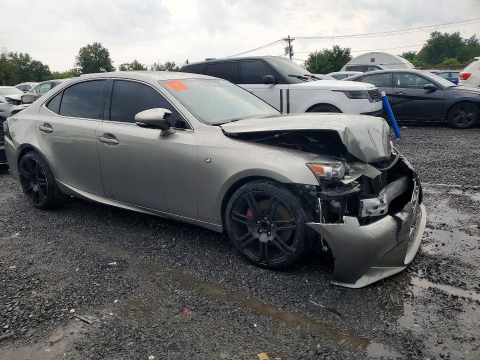 2016 Lexus Is VIN JTHCM1D2XG5012073 COPART salvage auction — FRONT END, Nj - Cert Of Title-Salvage, sold $375 on 2026-09-01 (photo 4)
