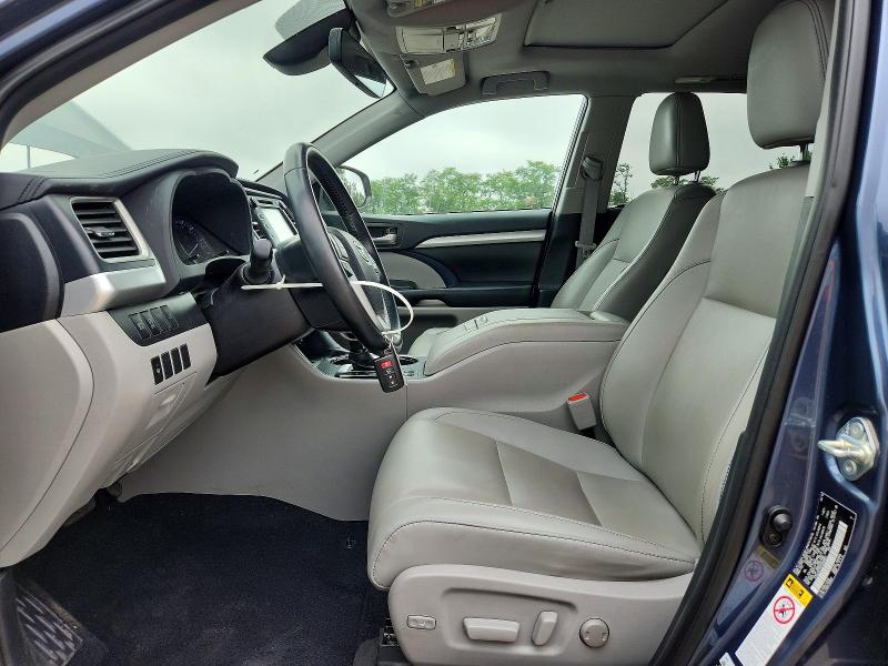 2019 Toyota Highlander VIN 5TDJZRFH4KS989853 COPART salvage auction — REAR END, Md - Cert Of Salvage > 75% Damage, sold $7,800 on 2026-07-16 (photo 7)