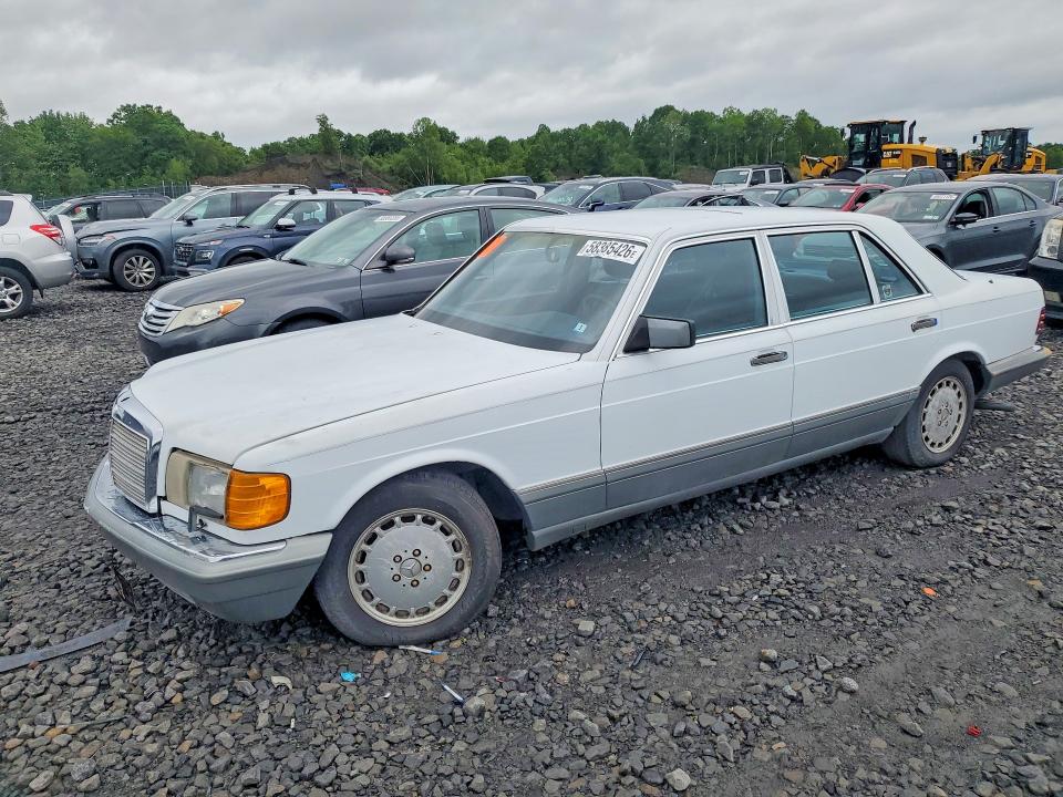 1987 Mercedes-benz 420 VIN WDBCA35D3HA326239 — COPART salvage auction photo