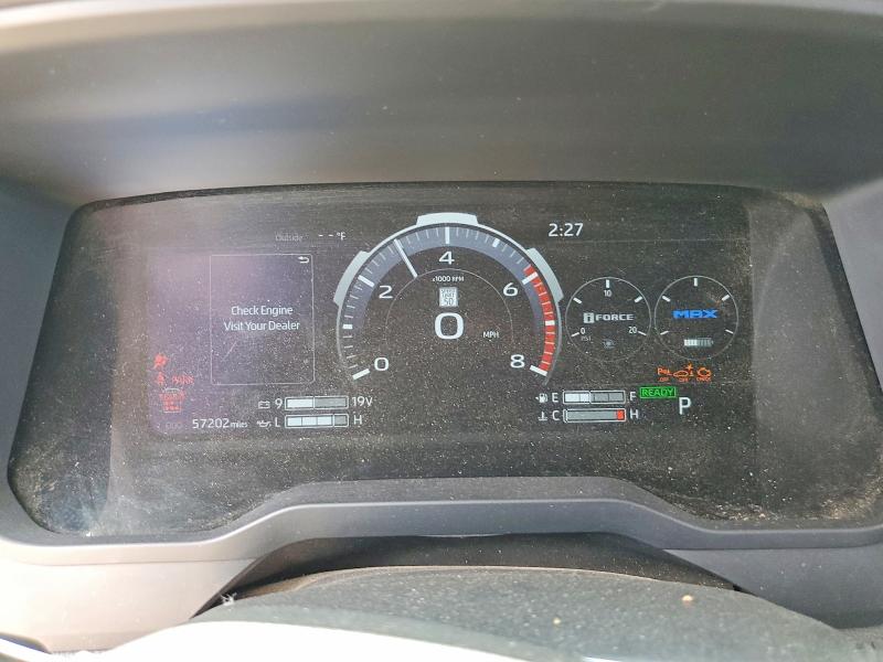 2023 Toyota Sequoia VIN 7SVAAABA8PX010229 COPART salvage auction — FRONT END, Ca - Salvage Certificate, sold $31,000 on 2026-08-17 (photo 9)