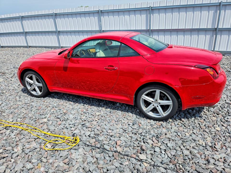 2005 Lexus Sc 430 VIN JTHFN48Y450069440 COPART salvage auction — FRONT END, Wi - Certificate Of Title, sold $5,100 on 2026-07-20 (photo 2)