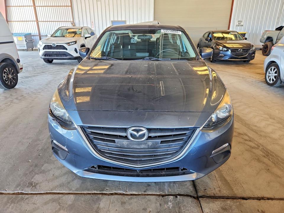 2014 Mazda 3 VIN JM1BM1V71E1188604 COPART salvage auction — FRONT END, Ca - Salvage Certificate, sold $3,300 on 2026-07-16 (photo 5)