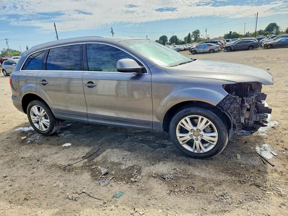 2010 Audi Q7 VIN WA1CYAFE7AD001522 COPART salvage auction — FRONT END, Ca - Salvage Certificate, sold $750 on 2026-07-23 (photo 4)