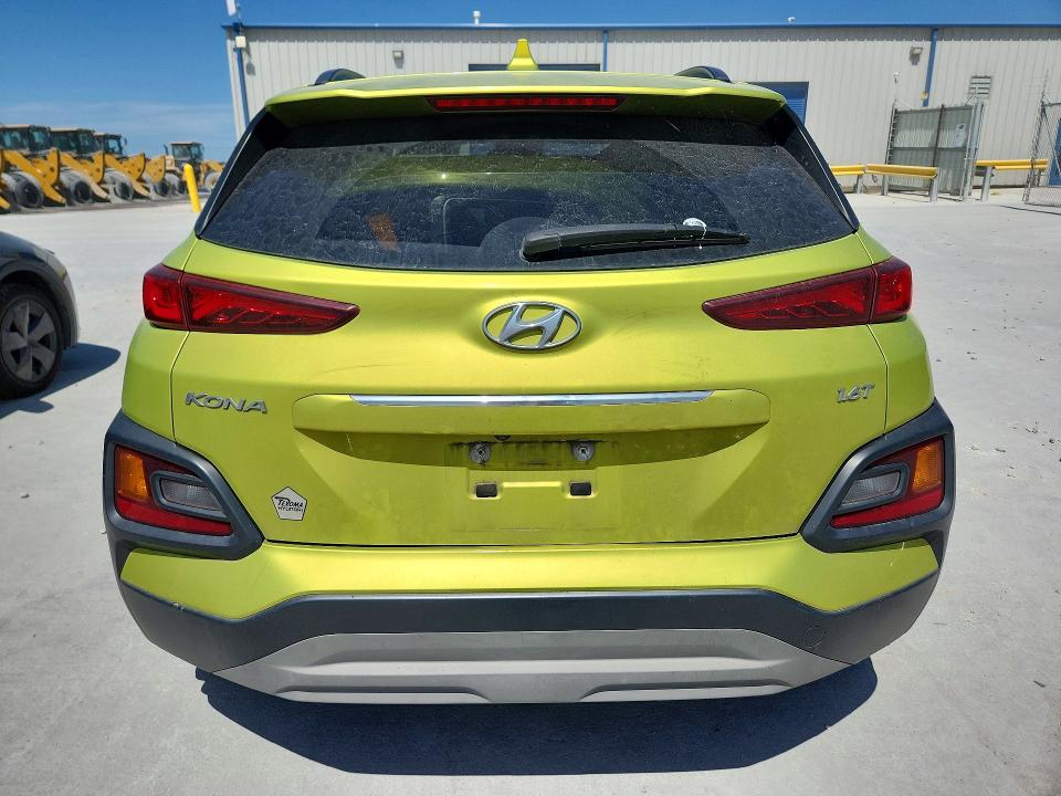 2019 Hyundai Kona VIN KM8K33A55KU389723 COPART salvage auction — FRONT END, Tx - Salvage Vehicle Title, sold $2,450 on 2026-07-21 (photo 6)