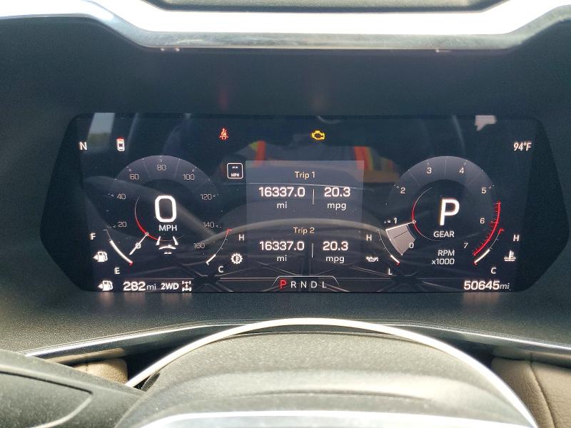 2023 Gmc Canyon VIN 1GTP6FEKXP1129233 COPART salvage auction — FRONT END, Tx - Certificate Of Title, sold $25,000 on 2026-10-06 (photo 9)