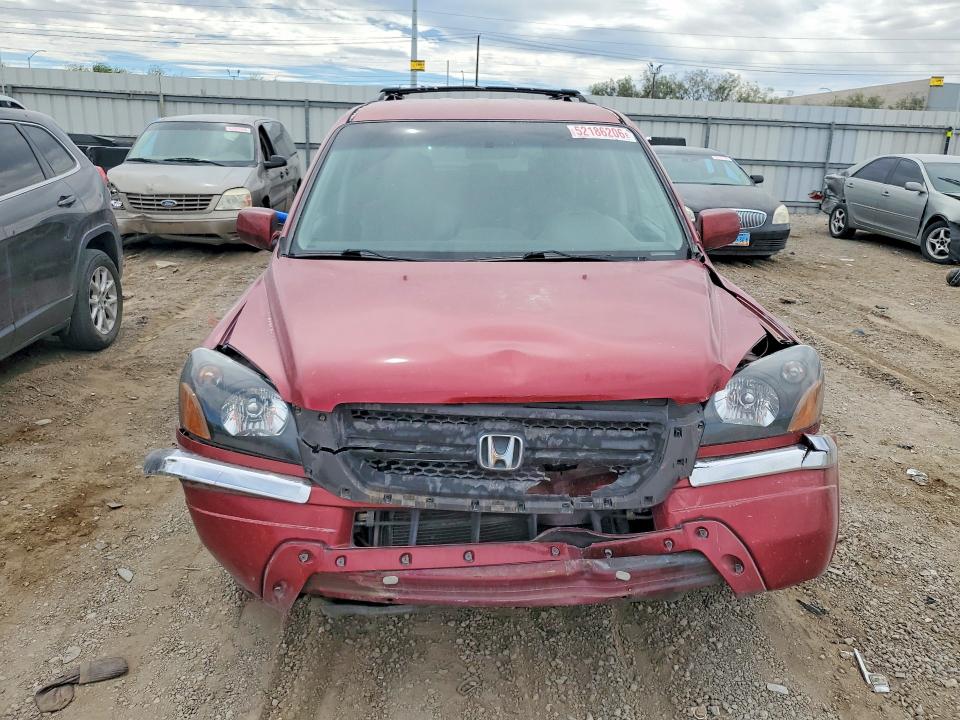 2003 Honda Pilot VIN 2HKYF18403H503968 COPART salvage auction — FRONT END, NV - SALVAGE TITLE, sold $450 on 2026-07-09 (photo 5)
