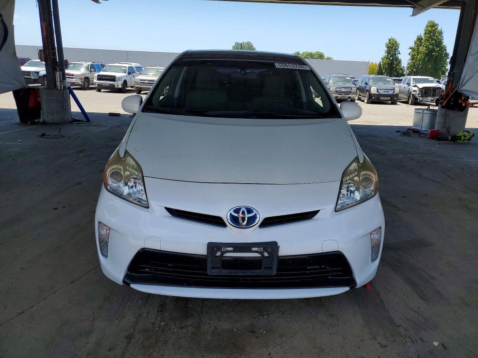 2015 Toyota Prius VIN JTDKN3DU6F1927578 COPART salvage auction — REAR END, CA - SALVAGE CERTIFICATE, sold $2,750 on 2026-07-14 (photo 5)