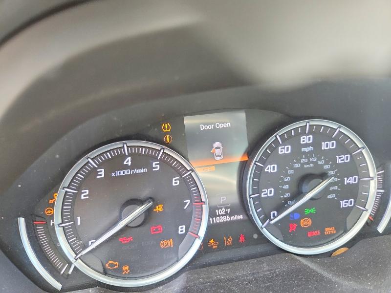 2019 Acura Tlx VIN 19UUB2F82KA007311 COPART salvage auction — FRONT END, TX - CERTIFICATE OF TITLE, sold $1,750 on 2026-09-10 (photo 9)