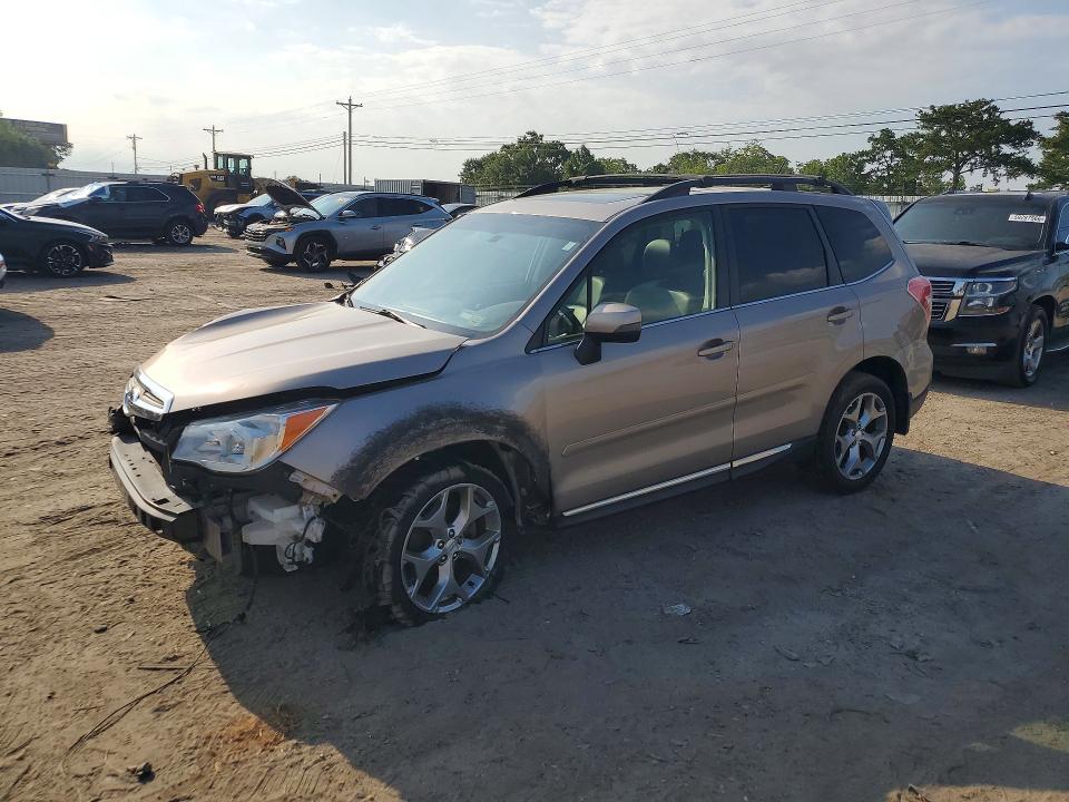 2015 Subaru Forester VIN JF2SJAWC0FH543616 COPART salvage auction — FRONT END, FL - CERT OF TITLE SLVG REBUILDABLE, sold $1,400 on 2026-07-30 (photo 1)