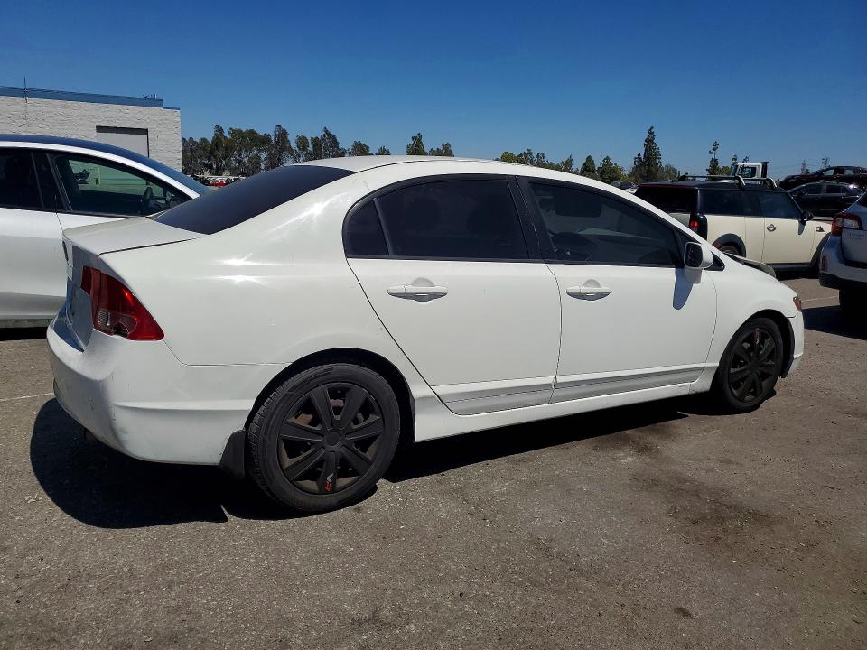 2007 Honda Civic VIN JHMFA16517S009528 COPART salvage auction — FRONT END, Ca - Salvage Certificate, sold $150 on 2026-07-21 (photo 3)