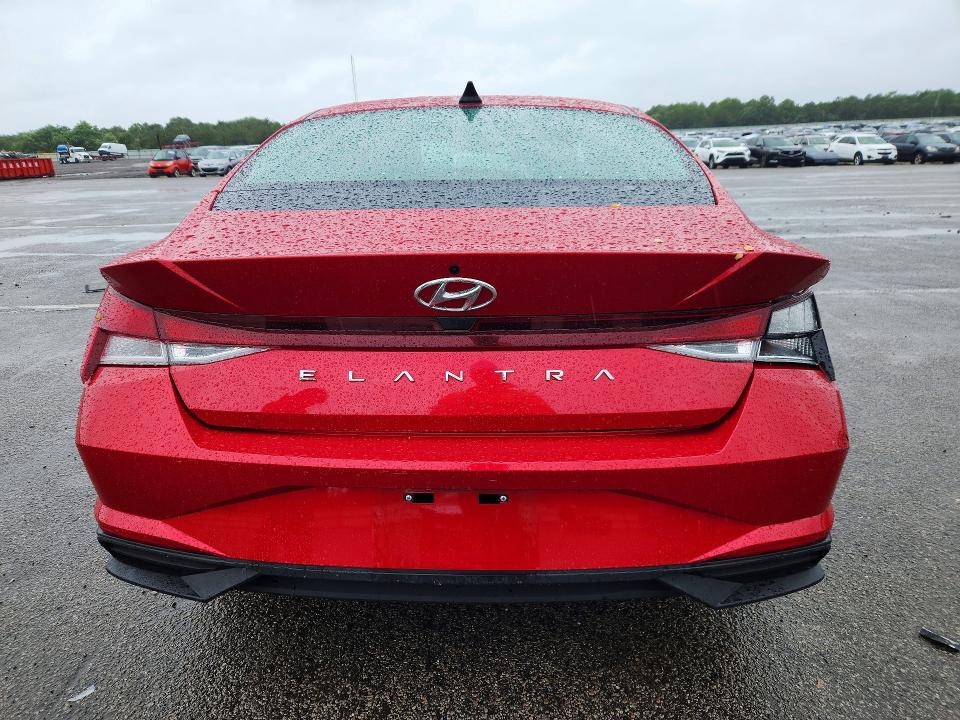 2021 Hyundai Elantra VIN 5NPLL4AG0MH017123 COPART salvage auction — FRONT END, Ny - Mv-907A Salvage Certificate, sold $2,700 on 2026-07-22 (photo 6)