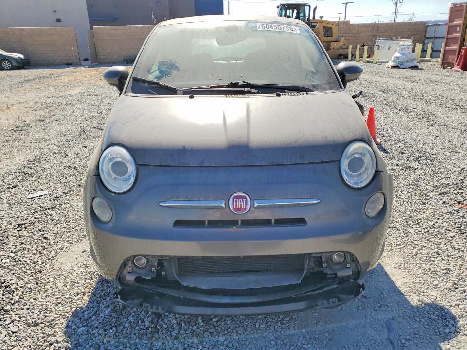 2016 Fiat 500 VIN 3C3CFFGE7GT221872 COPART salvage auction — FRONT END, Ca - Dis/Dlr/Exp Only Lien Papers, sold $175 on 2026-07-29 (photo 5)