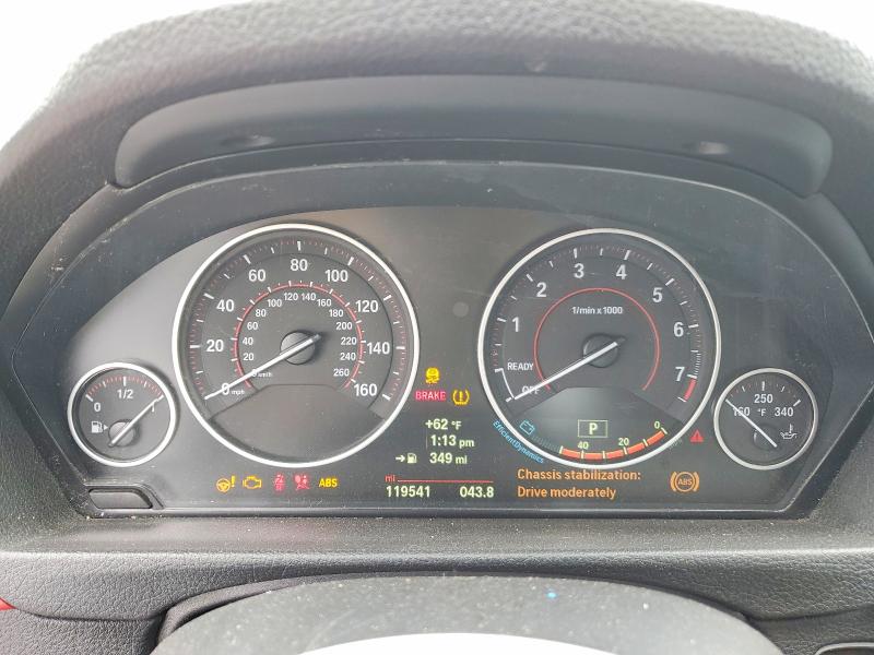 2014 BMW 3er VIN WBA3B9G56ENR90513 COPART salvage auction — FRONT END, Wa - Bill Of Sale, sold $2,150 on 2026-08-14 (photo 9)
