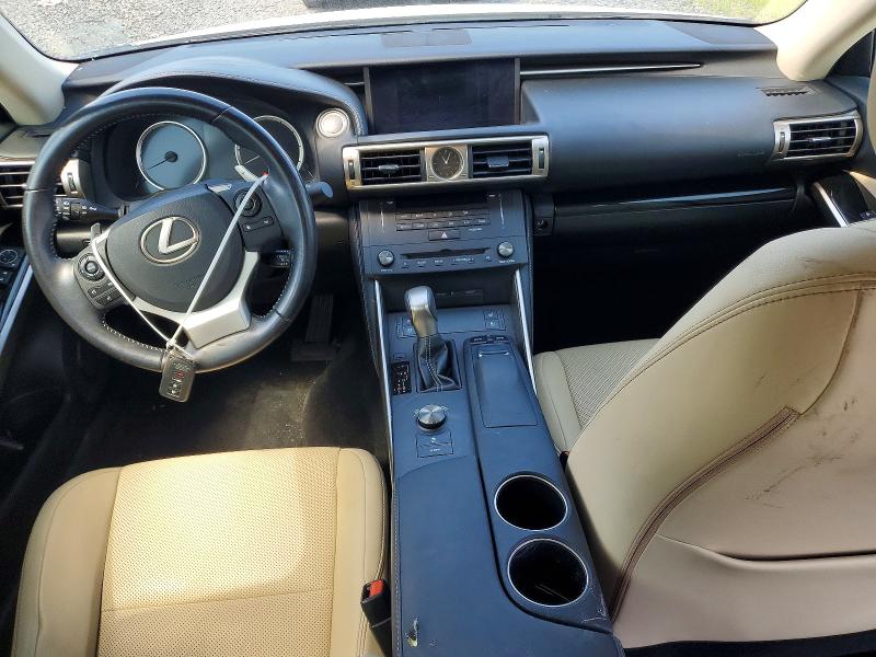 2016 Lexus Is VIN JTHCM1D25G5014572 COPART salvage auction — FRONT END, NJ - CERT OF TITLE-SALVAGE, sold $3,100 on 2026-07-31 (photo 8)