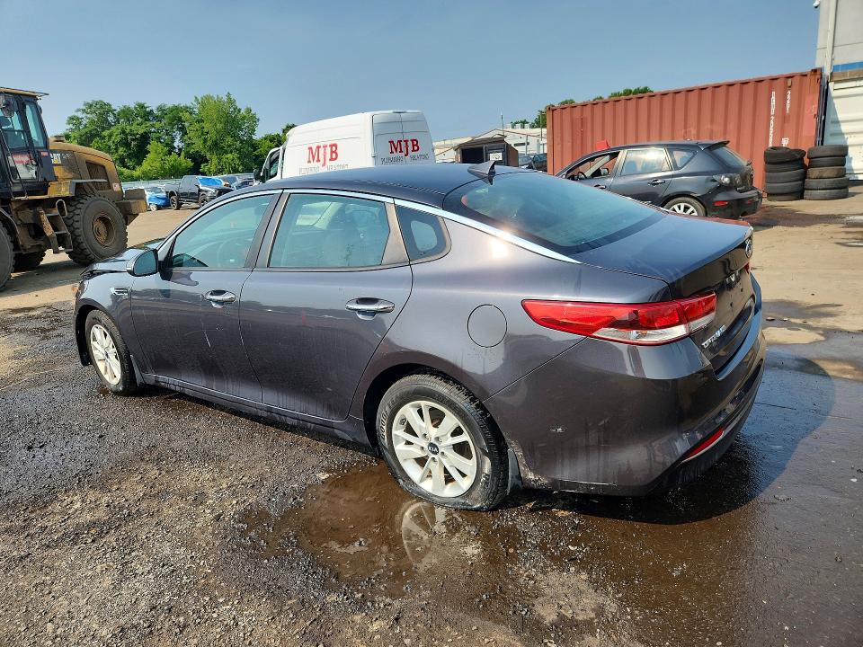 2016 Kia Optima VIN KNAGT4L32G5110786 COPART salvage auction — FRONT END, Ct - Cert Of Title-Salvage, sold $475 on 2026-07-21 (photo 2)