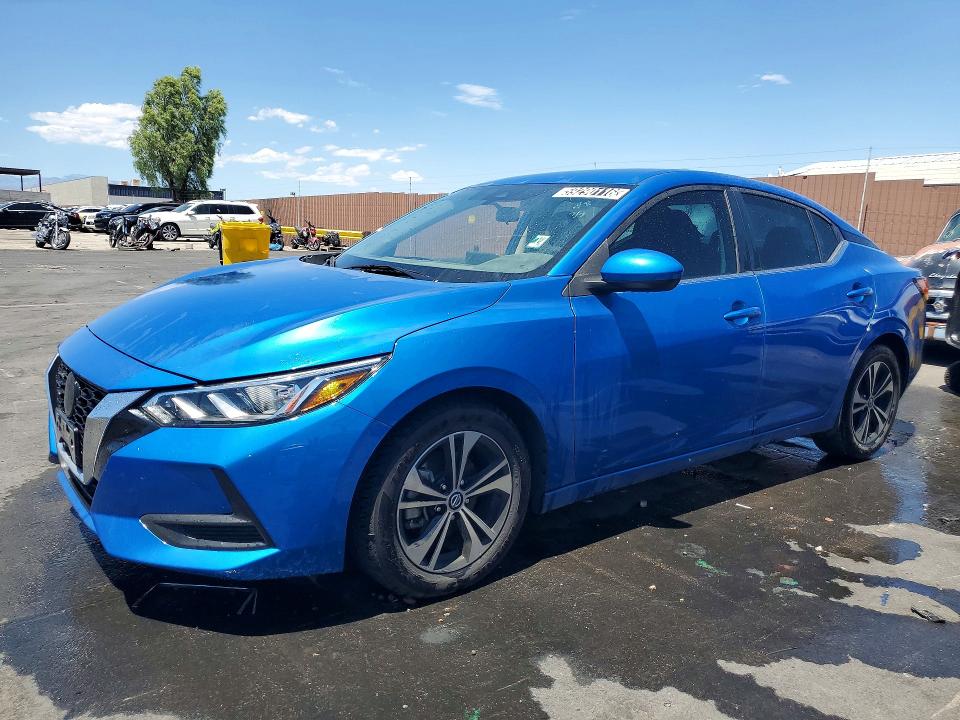 2022 Nissan Sentra VIN 3N1AB8CV7NY305094 — COPART salvage auction photo