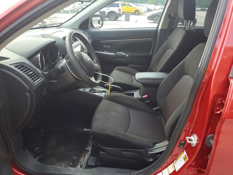2018 Mitsubishi Outlander VIN JA4AR3AU6JU022571 COPART salvage auction — MECHANICAL, Pa - Cert Of Title, sold $3,850 on 2026-07-16 (photo 7)