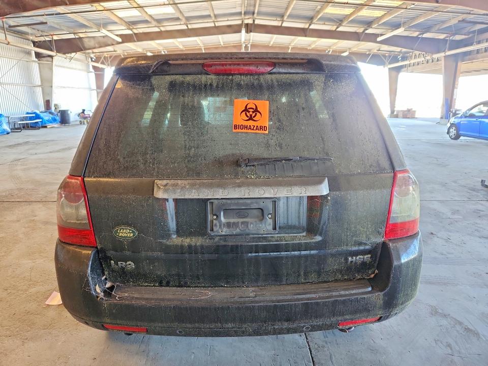 2010 Land rover Lr2 VIN SALFT2BN8AH213506 COPART salvage auction — MINOR DENT/SCRATCHES, CA - DIS/DLR/EXP APP FOR DUP CLEAN, sold $10 on 2026-07-27 (photo 6)