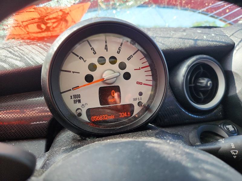 2013 Mini Cooper VIN WMWSV3C59DT394862 COPART salvage auction — ALL OVER, CT - CERT OF TITLE-PARTS ONLY SALVA, sold $450 on 2026-07-23 (photo 9)