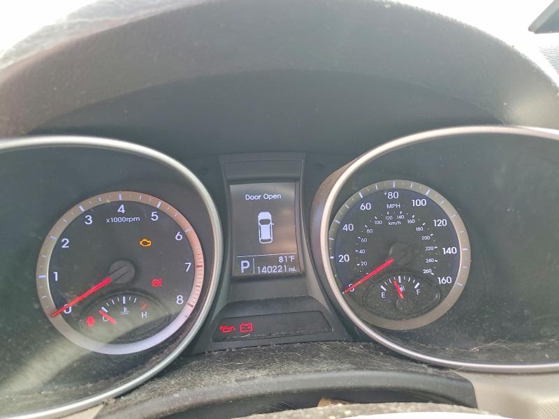 2013 Hyundai Santa fe VIN KM8SM4HFXDU030484 COPART salvage auction — MECHANICAL, TN - CERTIFICATE OF TITLE, sold $1,200 on 2026-07-27 (photo 9)